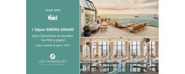 Voici: 1 séjour en chambre Vue Mer à Dinard à gagner
