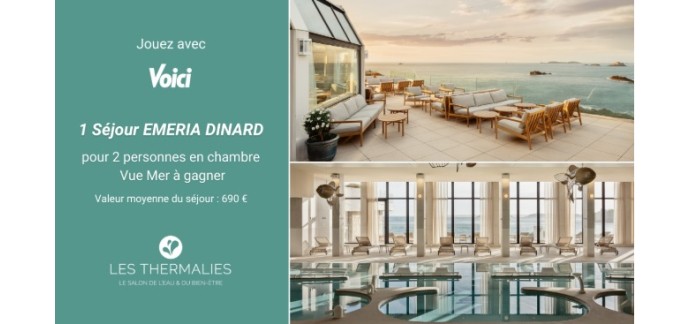 Voici: 1 séjour en chambre Vue Mer à Dinard à gagner