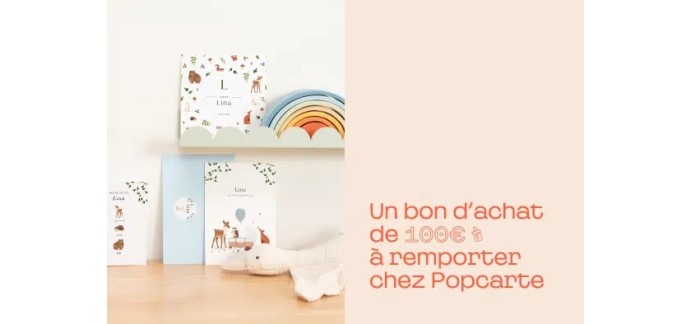 Enjoy Family: 1 bon d'achat Popcarte à gagner 