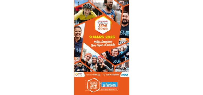 Le Parisien: 4 dossards pour le Semi-Marathon de Paris à gagner