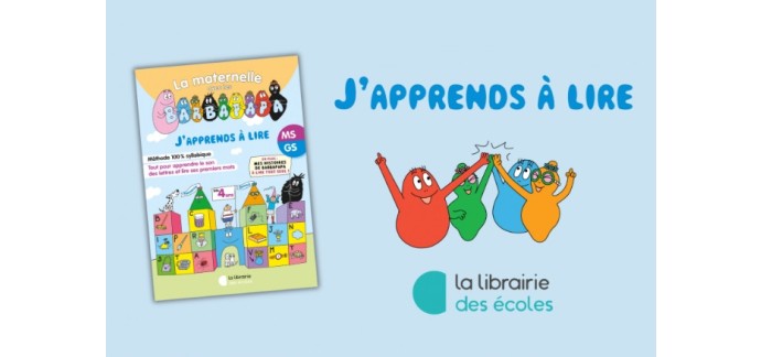 Citizenkid: 2 cahiers "Barbapapa - J'apprends à lire" à gagner