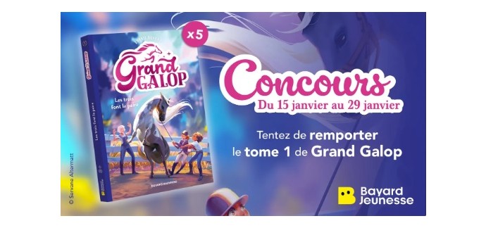 Familiscope: 5 albums BD "Grand Galop" à gagner