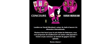 Robert Laffont: Des box Haruki Murakami contenant des livres à gagner