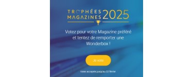 Maison de la Presse: 1 coffret Wonderbox "Invitation Bien être" à gagner