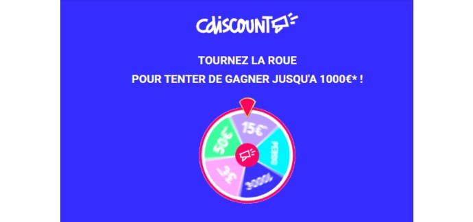 Cdiscount: Des bons d'achat et codes de réduction à gagner