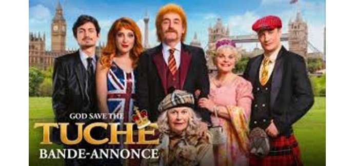 MaFamilleZen: 5 lots de 2 places de cinéma pour le film "God Save the Tuche" à gagner