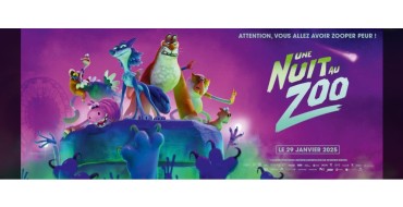 Rire et chansons: 15 lots de 2 places de cinéma pour le film "Une nuit au Zoo" à gagner