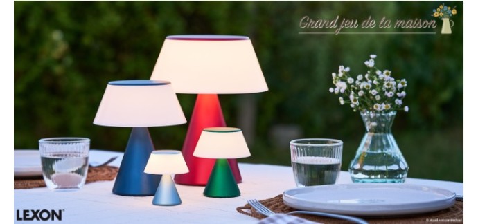 Femme Actuelle: 15 lampes LUMA L de Lexon à gagner