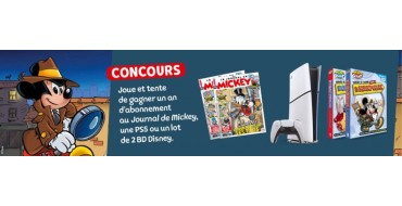 Le Journal de Mickey: 1 console de jeux PS5  + divers lots à gagner