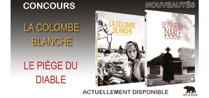 Ciné Média: Des Blu-ray/DVD des films "La Colombe Blanche" et "Le Piège du Diable" à gagner