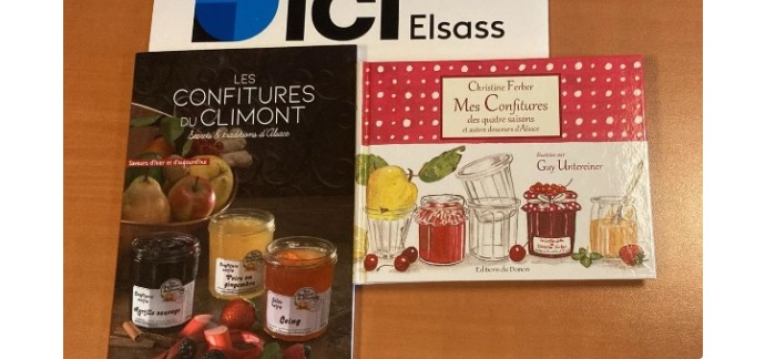 France Bleu: 1 lot de 2 livres sur le thème "La confiture" à gagner