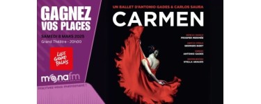 Mona FM: Des invitations pour le spectacle "Carmen" à gagner