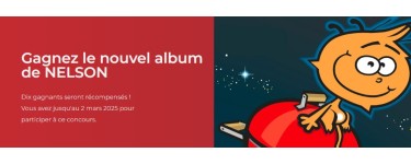 Spirou: 10 albums BD "Nelson" à gagner