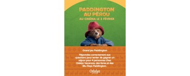 La Grande Récré: 1 semaine en résidence Odalys Vacances + des lots de DVD Blu-Ray Paddington à gagner