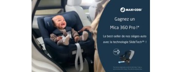 Enjoy Family: 1 siège-auto Mica 360 Pro à gagner