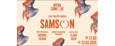 Arte: 1 lot de 2 invitations pour le spectacle "Samson" à gagner