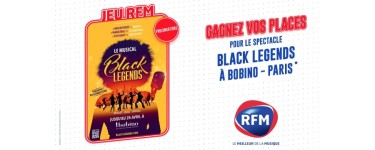 RFM: Des invitations pour le spectacle "Black Legends" à Paris à gagner