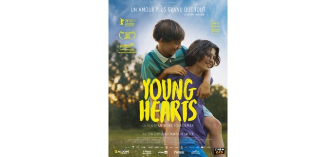 Blog Baz'art: 3 places de cinéma pour le film "Young hearts" à gagner