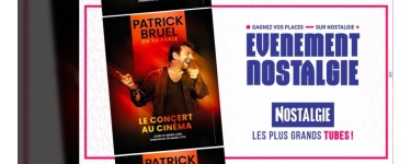 Nostalgie: Des places pour le concert de Patrick Burel au cinéma à gagner
