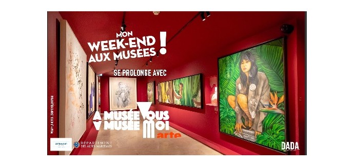 Arte: 1 lot de 2 invitations pour une visite privée du "FAMM Femmes Artistes du Musée" à gagner