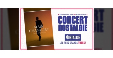 Nostalgie: 2 lots de 2 invitations pour le concert d'Alain Chamfort à gagner