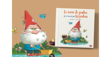 Citizenkid: 5 livres jeunesse "Le Nain de jardin qui n’aimait pas les jardins" à gagner