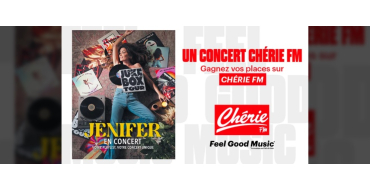 Chérie FM: 2 lots de 2 invitations pour le concert de Jenifer à gagner