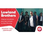 OÜI FM: Des invitations pour le concert de Lowland Brother à gagner