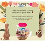 BienManger: 1 panier de chocolats de Pâques à gagner