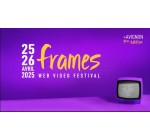 Arte: 3 lots de 2 pass pour le "Frames Festival" les 25 et 26 avril à Avignon à gagner