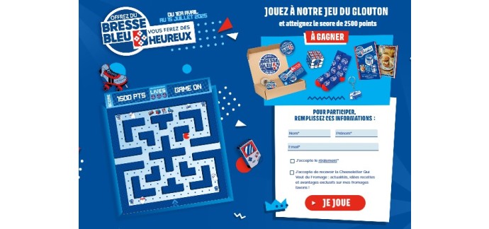 Qui Veut du Fromage: 100 box comportant divers lots à gagner