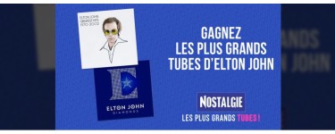 Nostalgie: 4 lots de 2 album CD d'Elton John à gagner