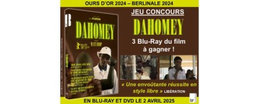 Blog Baz'art: 3 Blu-Ray du film "Dahomey" à gagner