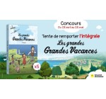 Familiscope: 5 albums BD "Les grandes vacances" à gagner