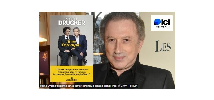 France Bleu: 1 livre "Avec le temps" de Michel Drucker à gagner