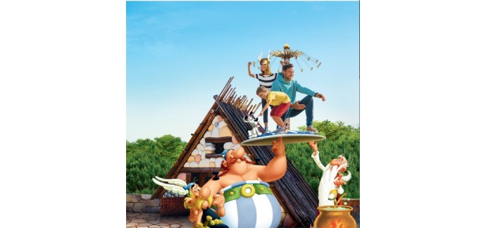 Parc Astérix: 4 lots de 2 entrées pour le Parc Astérix à gagner