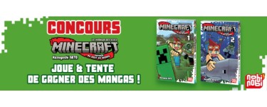 Le Journal de Mickey: 1 lot de 2 mangas "Minecraft - T1 et T2", 4 mangas "Minecraft - T1" à gagner