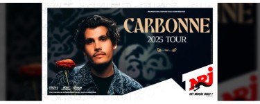 NRJ: 2 lots de 2 invitations pour le concert de Carbonne à gagner