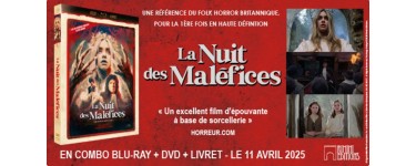 Ciné Média: 2 Blu-ray/DVD du film "La Nuit des Maléfices" à gagner