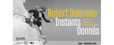 TF1: 5 lots de 2 entrées pour l'exposition "Robert doisneau. Instants donnés à gagner
