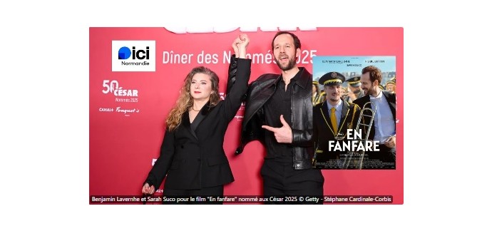 France Bleu: 1 DVD du film "En fanfare" à gagner