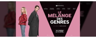 Rire et chansons: 20 lots de 2 places de cinéma pour le film "Le Mélange des Genres" à gagner
