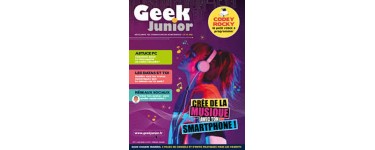 MaFamilleZen: 6 abonnements de 6 mois au magazine "Geek Junior" à gagner