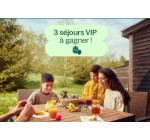 Center Parcs: 3 séjours à Center Parcs à gagner