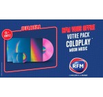 RFM: 1 pack album CD + vinyle de Coldplay à gagner