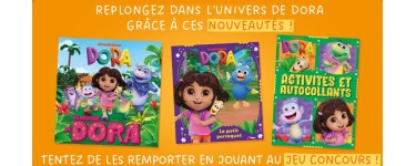 Hachette: 3 lots de 3 livres jeunesse "Dora" à gagner