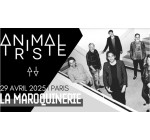 Rollingstone: 3 lots de 2 invitations pour le concert d’Animal Triste à gagner 