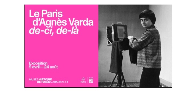 Arte: 5 lots de 2 entrées pour l‘exposition "Le Paris d’Agnès Varda de-ci-de-là" à gagner