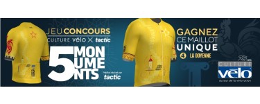 Culture Vélo: 1 maillot cycliste La Doyenne à gagner