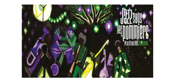 Arte: 2 pass pour le festival "Jazz sous les pommiers" à Coutances à gagner